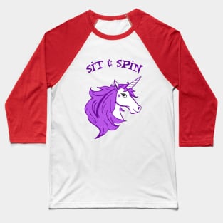 Rude Unicorn Baseball T-Shirt